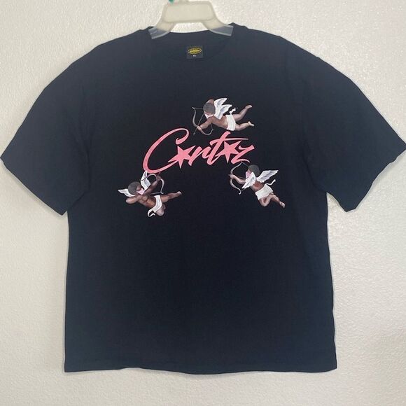 CORTEIZ Men’s Black T Shirt Size XL - Picture 1 of 4